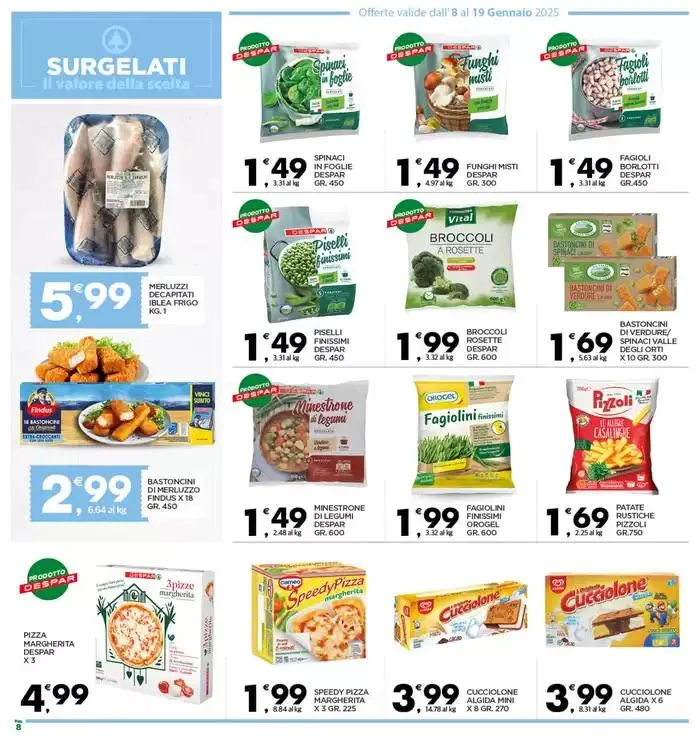 Prezzi shock da 8 gennaio a 19 gennaio di 2025 - Pagina del volantino 8