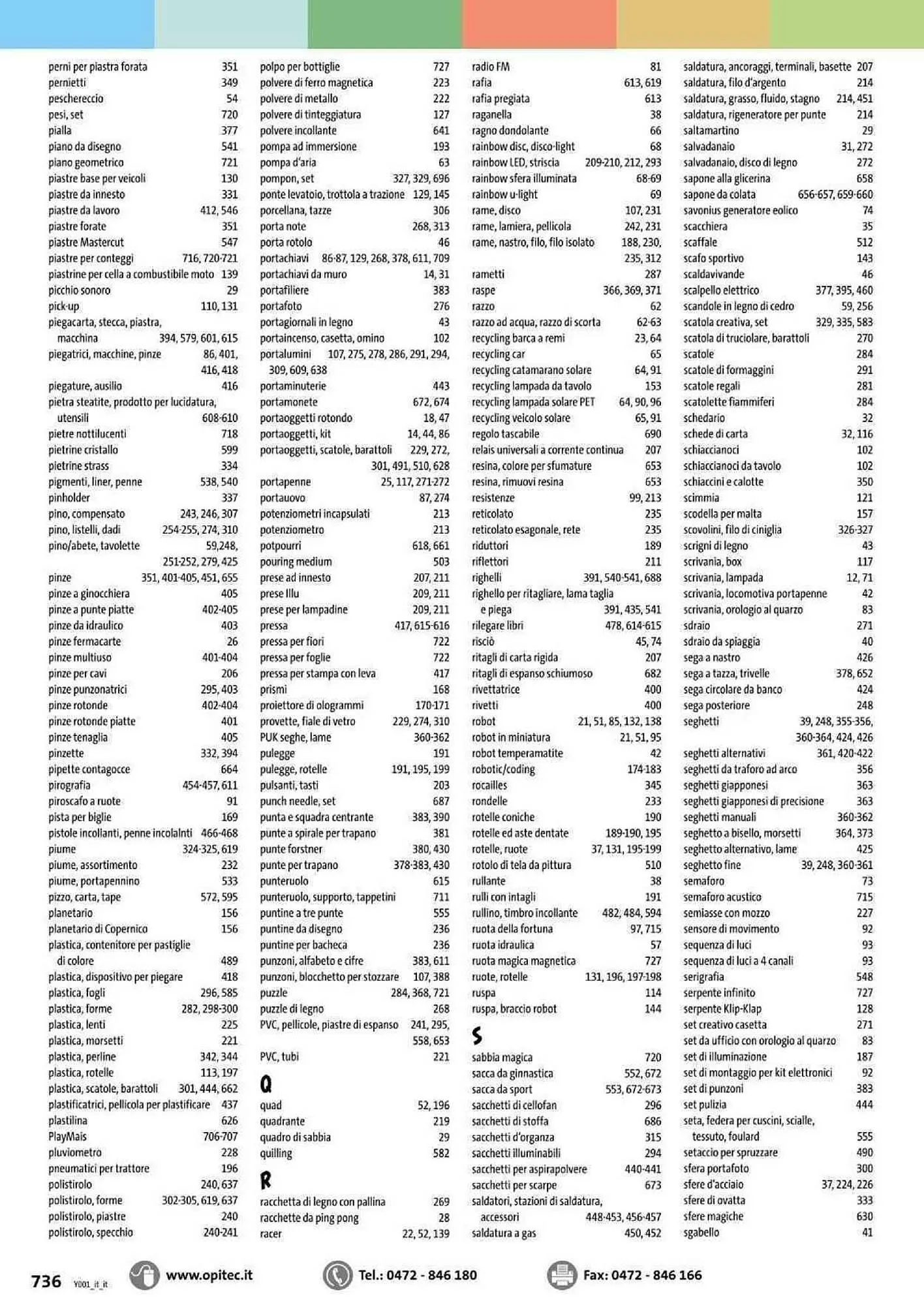 Volantino Opitec da 6 gennaio a 31 agosto di 2024 - Pagina del volantino 736
