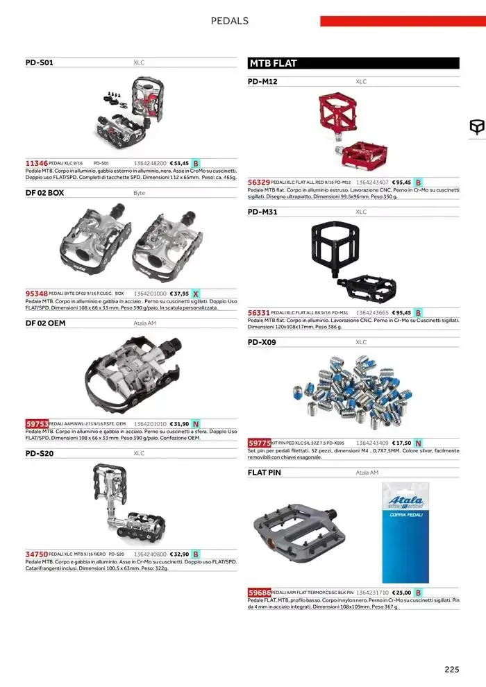 Catalogo ricambi ed accessori da 20 novembre a 31 dicembre di 2025 - Pagina del volantino 109