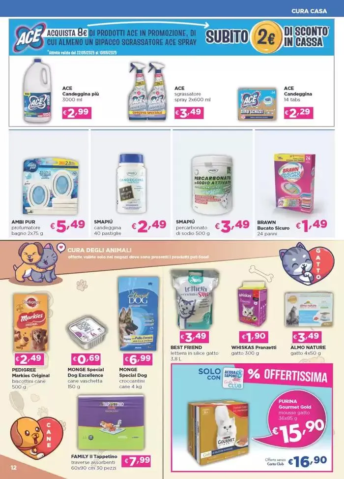 Da giovedì 22 Maggio a martedì 10 Giugno da 19 maggio a 10 giugno di 2025 - Pagina del volantino 12