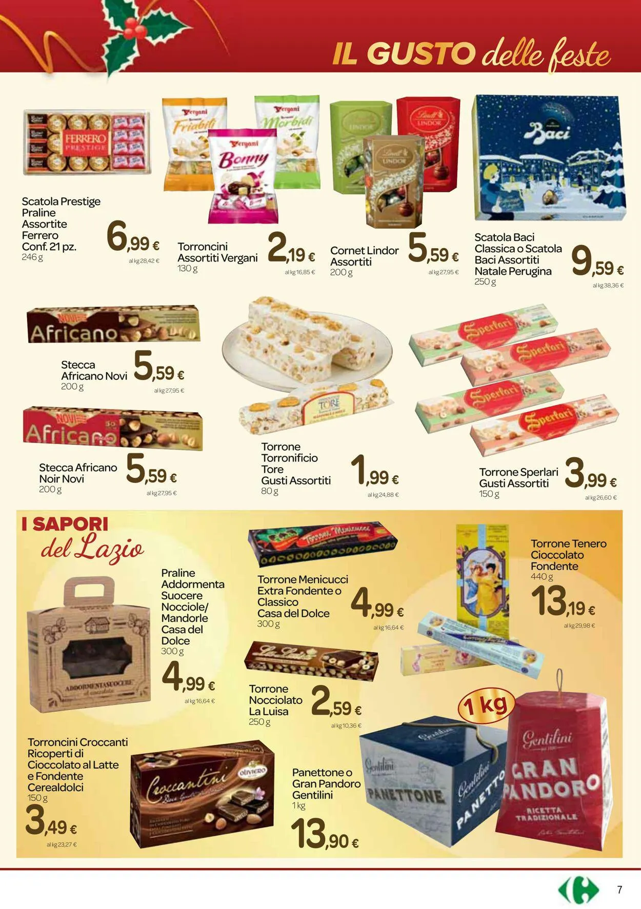 Carrefour Volantino attuale da 7 dicembre a 26 dicembre di 2023 - Pagina del volantino 7