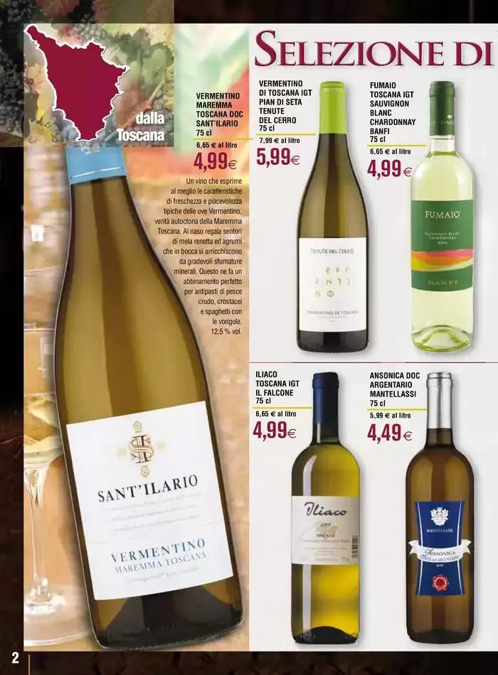 Selezione di vini italiani da 23 aprile a 21 maggio di 2025 - Pagina del volantino 2