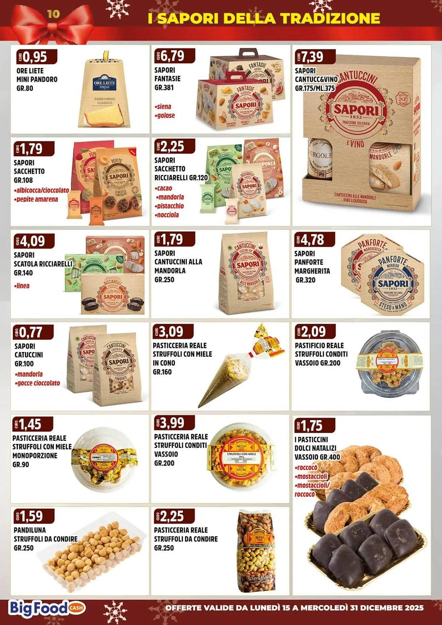 Volantino Big Food da 15 dicembre a 31 dicembre di 2025 - Pagina del volantino 10