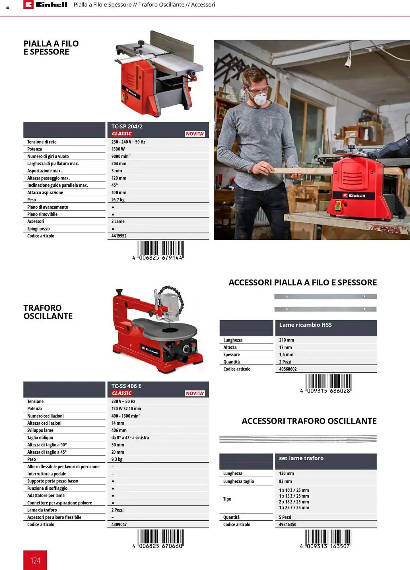 Volantino Einhell da 6 febbraio a 6 febbraio di 2026 - Pagina del volantino 124