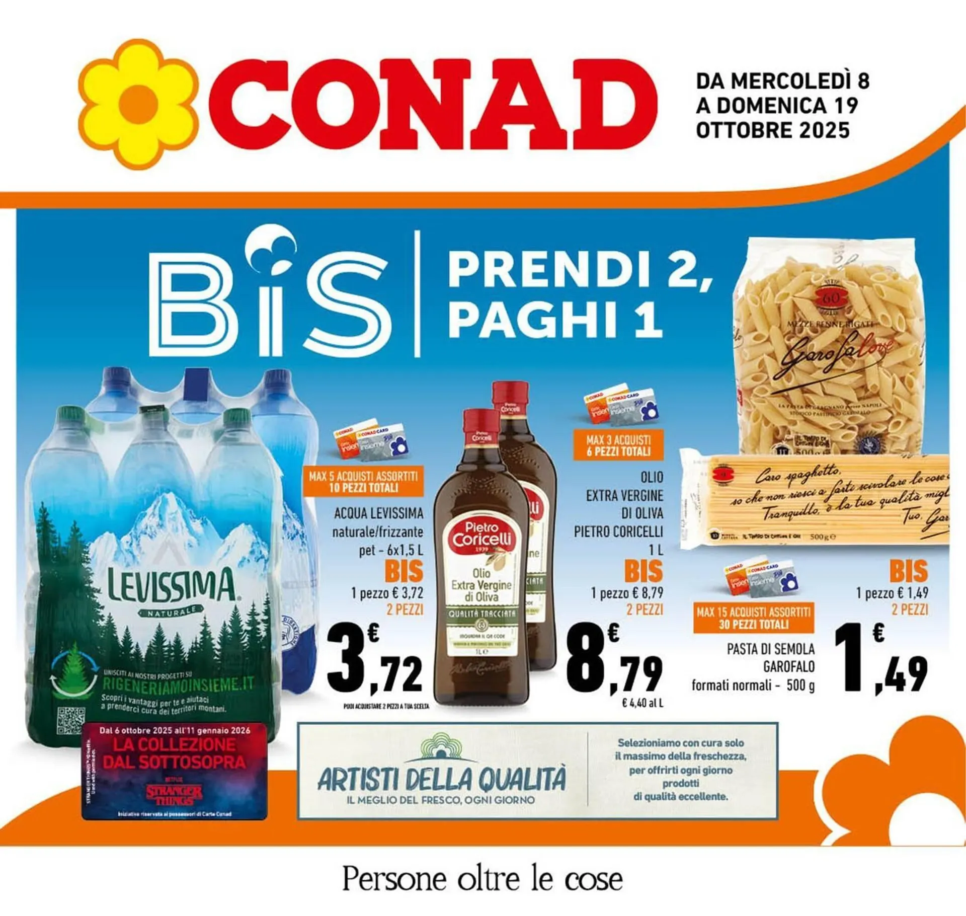 Volantino Conad da 8 ottobre a 19 ottobre di 2025 - Pagina del volantino 1