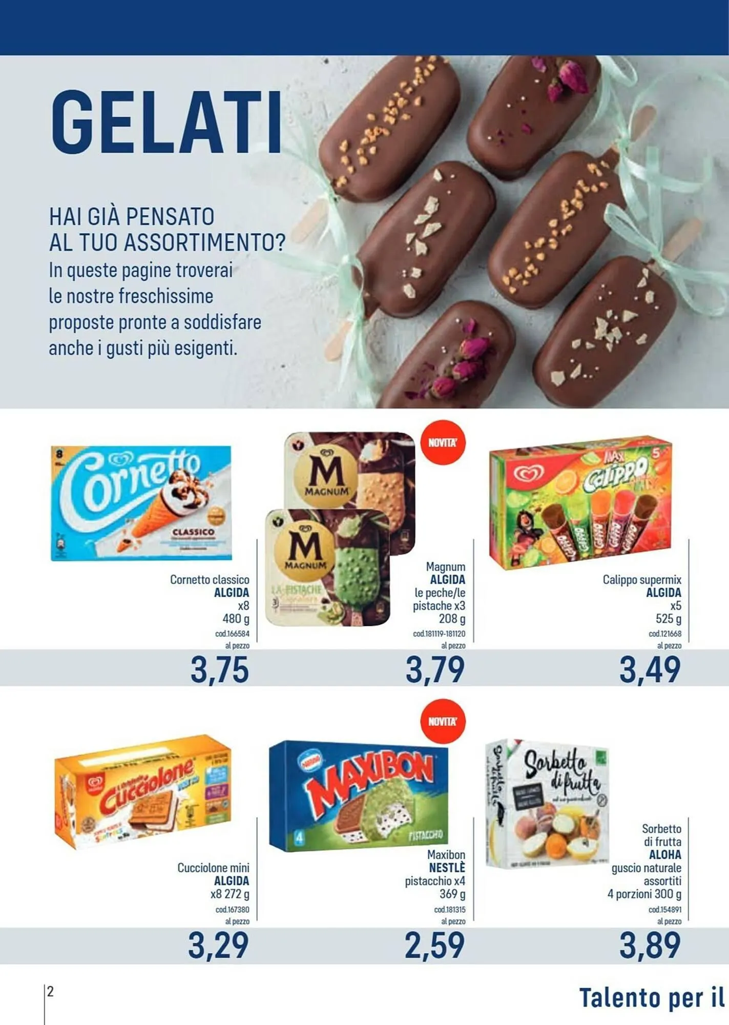 Volantino Talento Professional Store da 11 maggio a 24 maggio di 2026 - Pagina del volantino 2