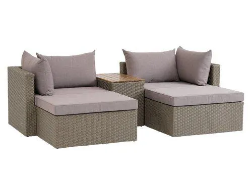 Set lounge modulare ABED 4 posti naturale
