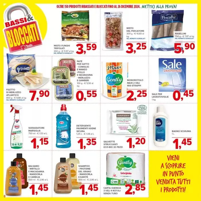 La forza di todis da 21 novembre a 1 dicembre di 2024 - Pagina del volantino 8