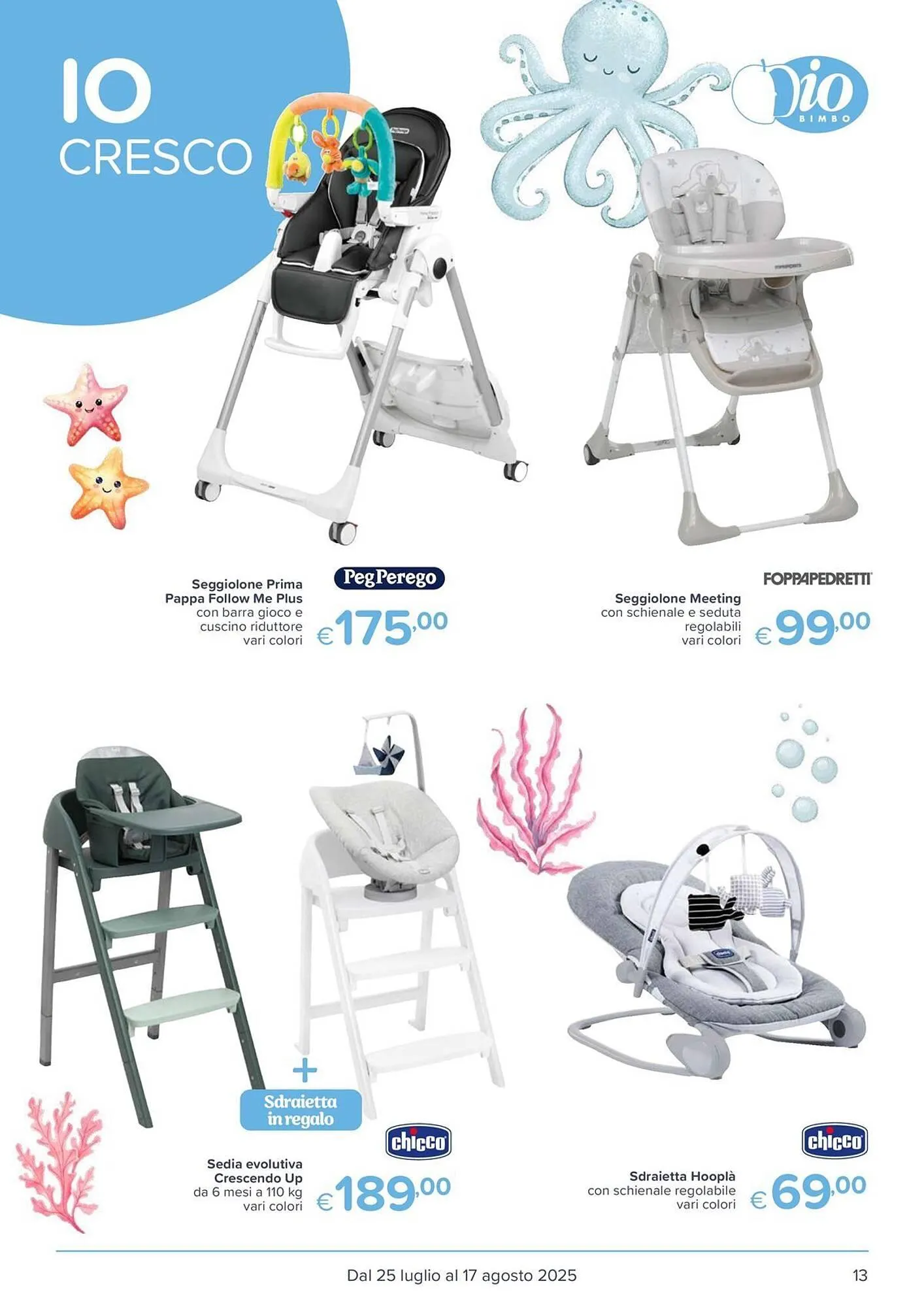 Volantino Io Bimbo da 25 luglio a 17 agosto di 2025 - Pagina del volantino 13