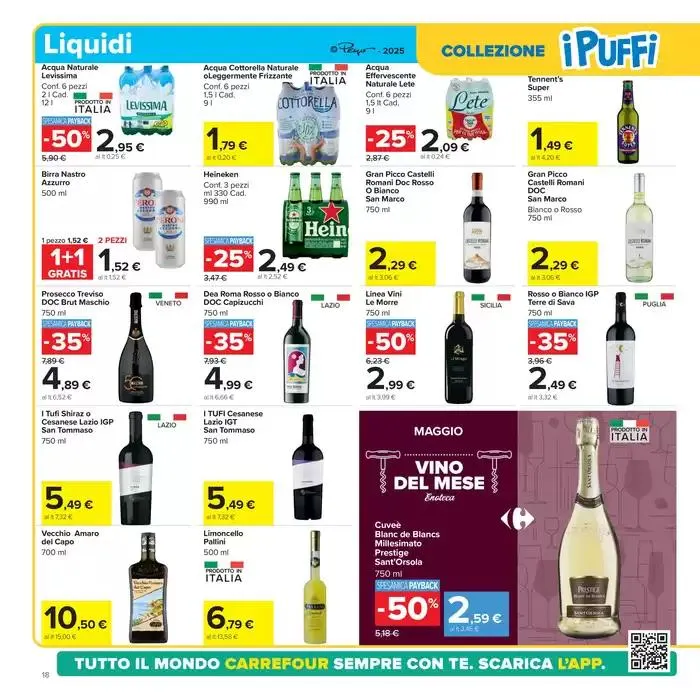 Collezione i puffi  da 5 maggio a 15 maggio di 2025 - Pagina del volantino 18