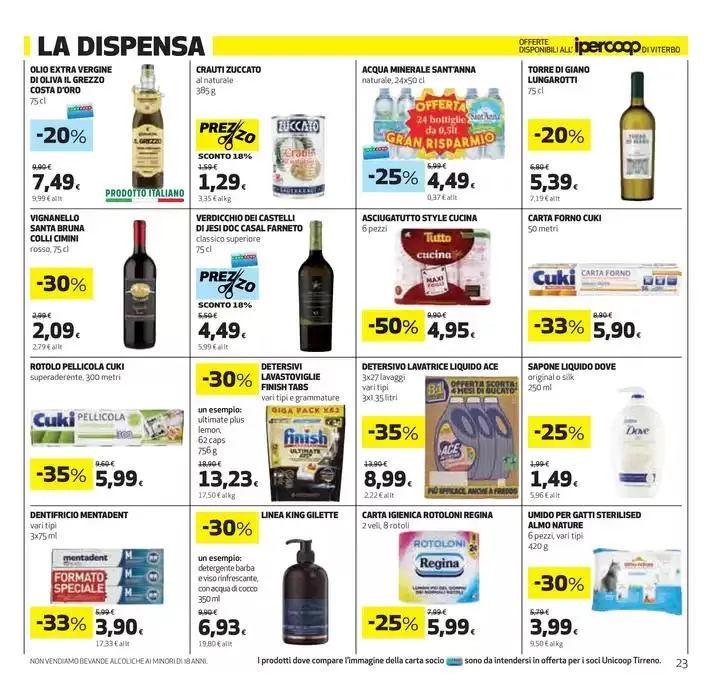 Sconti fino al 50% da 27 marzo a 9 aprile di 2025 - Pagina del volantino 23