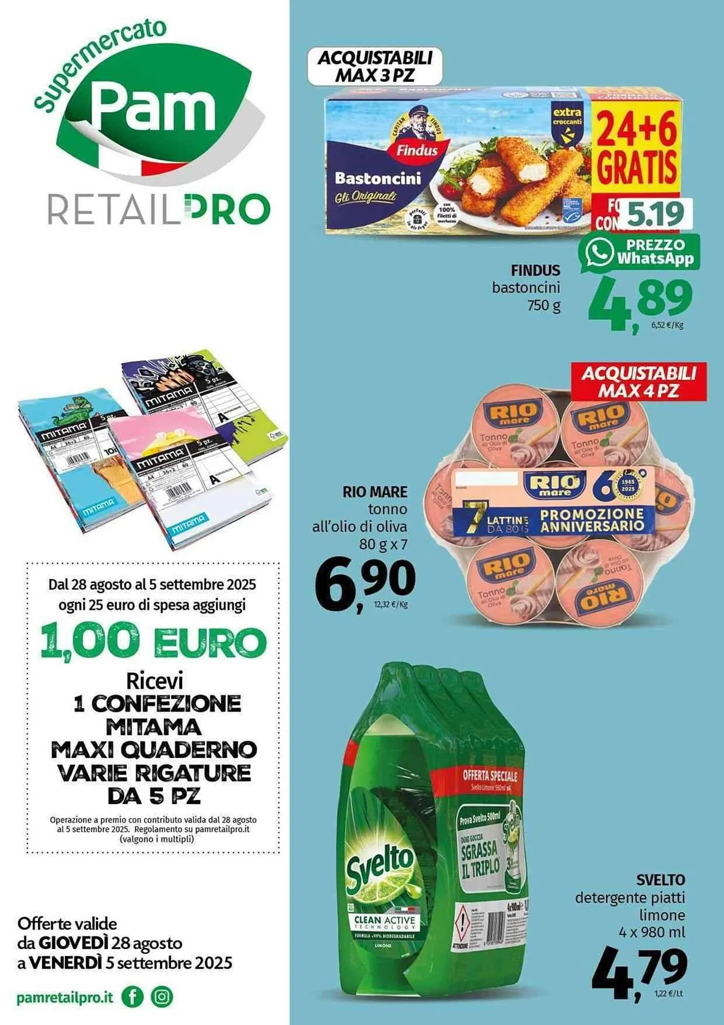Volantino Pam - 1