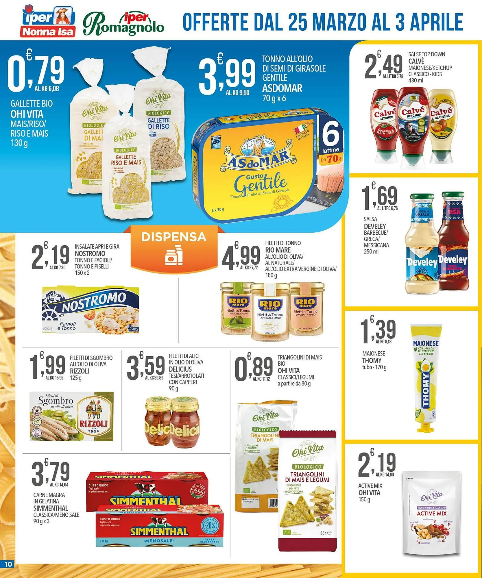 Volantino Iper Nonna Isa da 25 marzo a 3 aprile di 2025 - Pagina del volantino 10