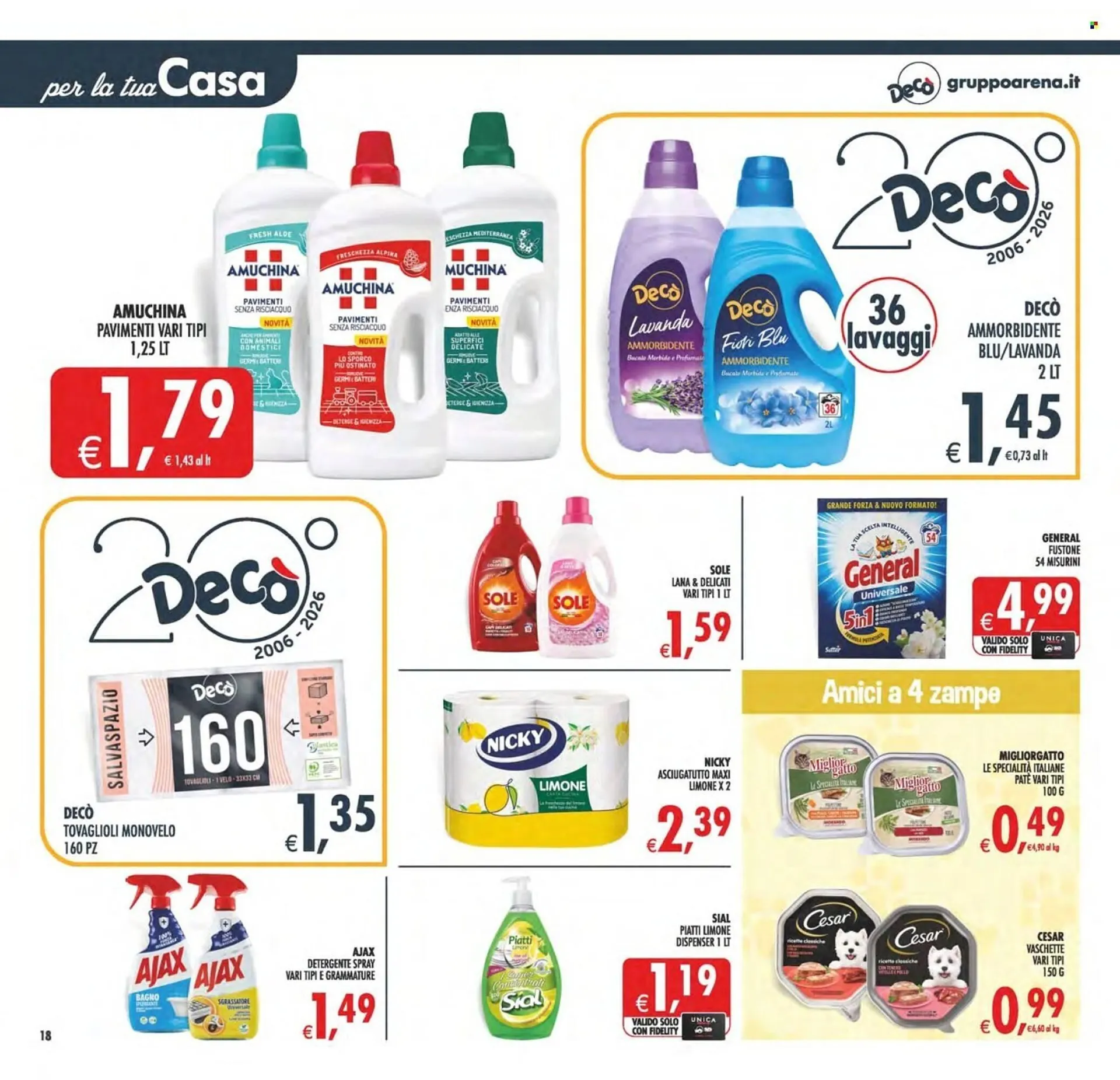Volantino Deco Supermercati da 8 maggio a 18 maggio di 2026 - Pagina del volantino 22