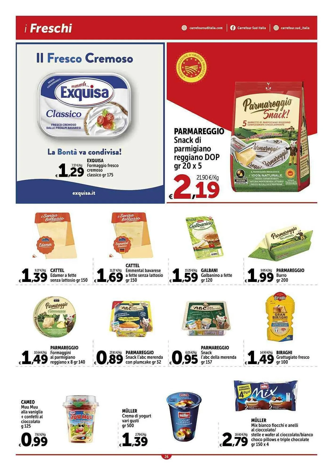 Volantino Carrefour Market da 11 aprile a 20 aprile di 2024 - Pagina del volantino 26