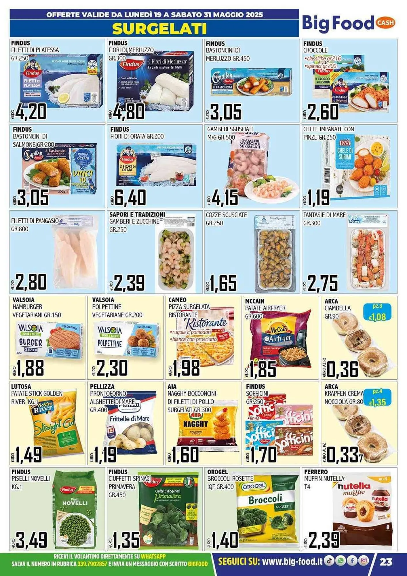 Volantino Big Food da 19 maggio a 31 maggio di 2025 - Pagina del volantino 23