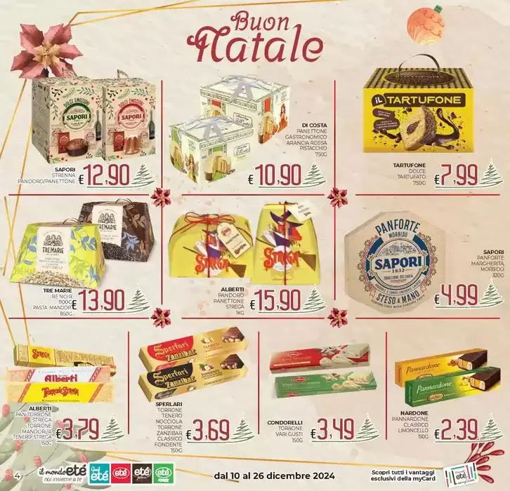 Dal 10 al 26 dicembre 2024 da 10 dicembre a 26 dicembre di 2024 - Pagina del volantino 4