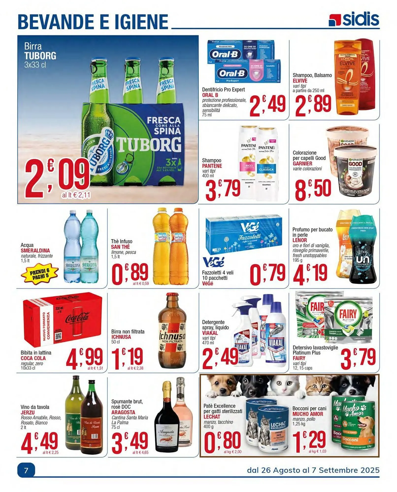 Volantino Sidis da 26 agosto a 7 settembre di 2025 - Pagina del volantino 7