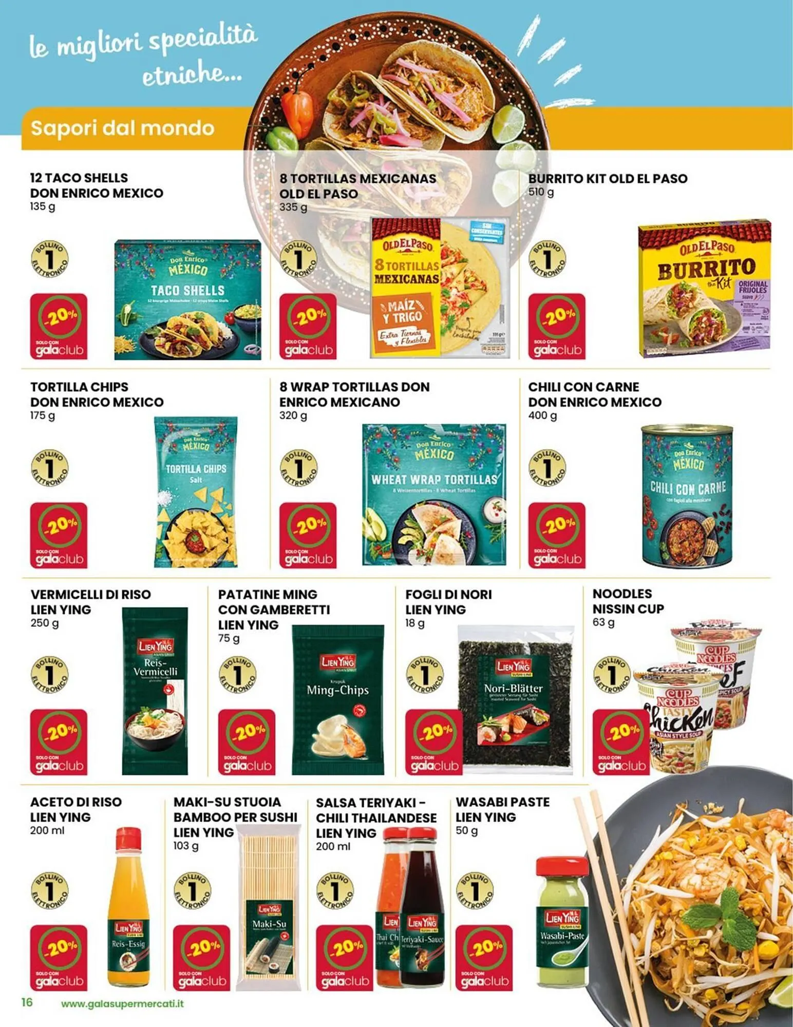Volantino Gala Supermercati da 12 marzo a 25 marzo di 2025 - Pagina del volantino 16