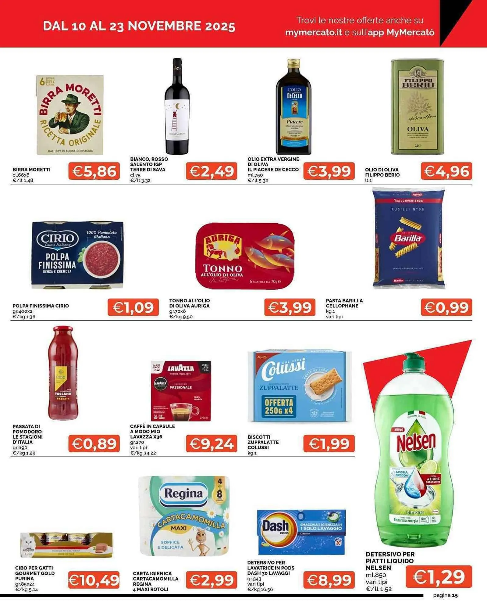 Volantino Mercatò da 10 novembre a 23 novembre di 2025 - Pagina del volantino 15