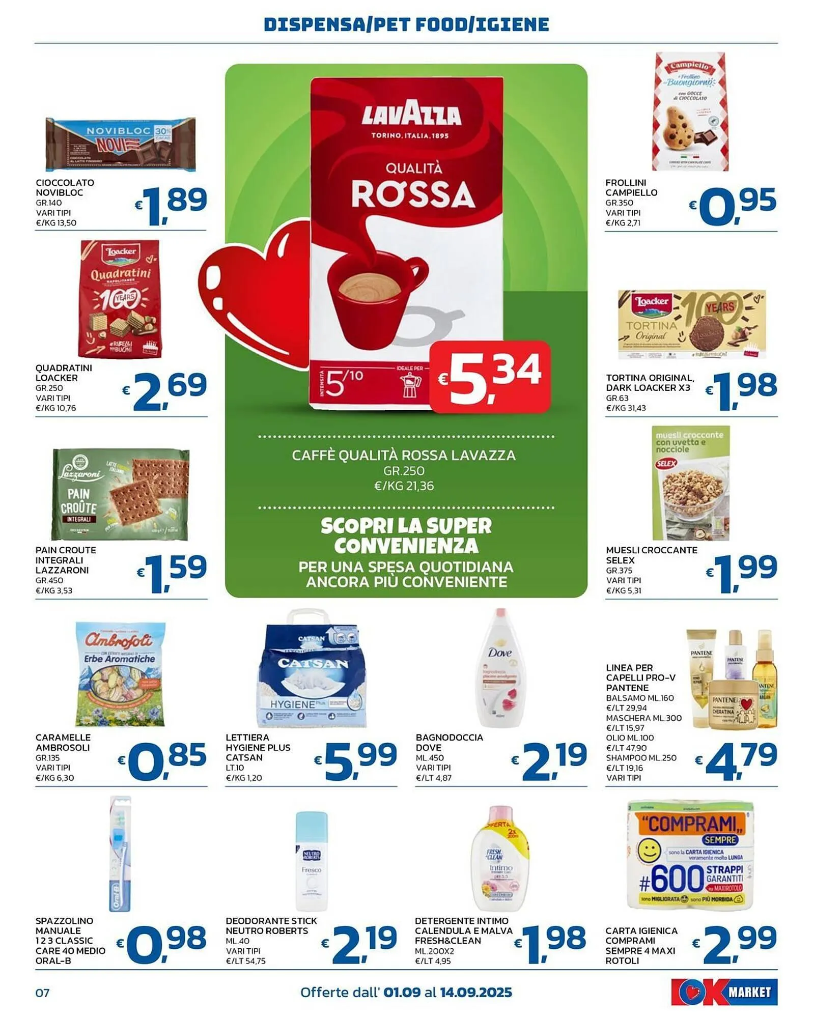 Volantino Ok Market da 1 settembre a 14 settembre di 2025 - Pagina del volantino 7