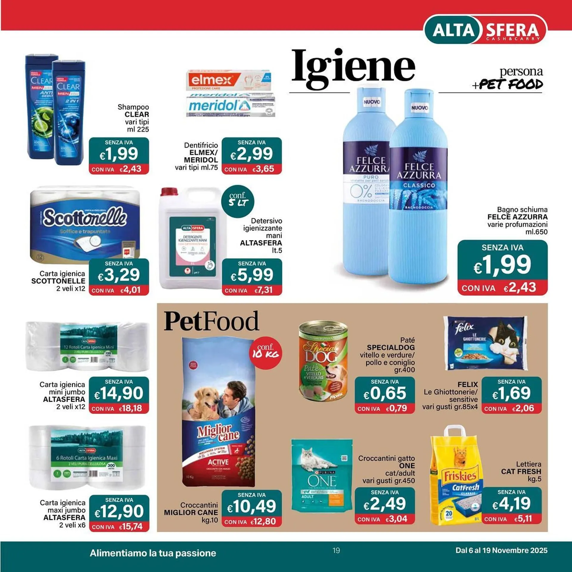 Volantino Altasfera da 6 novembre a 19 novembre di 2025 - Pagina del volantino 19