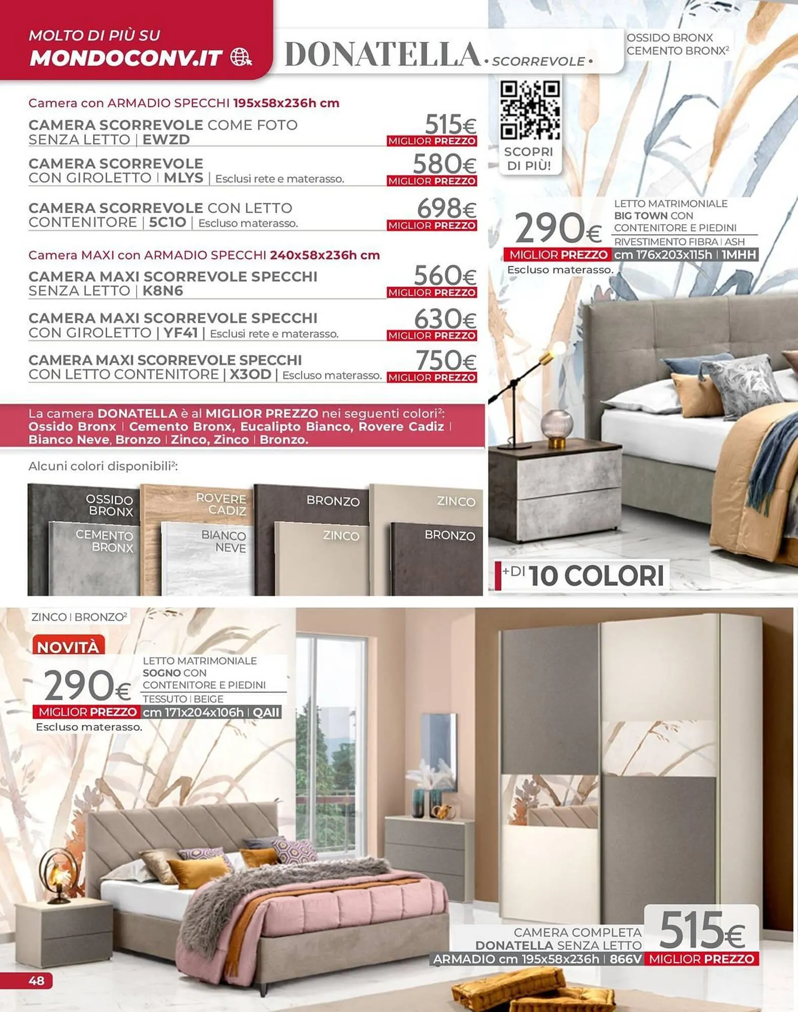 volantino Mondo Convenienza da 1 settembre a 31 dicembre di 2025 - Pagina del volantino 50