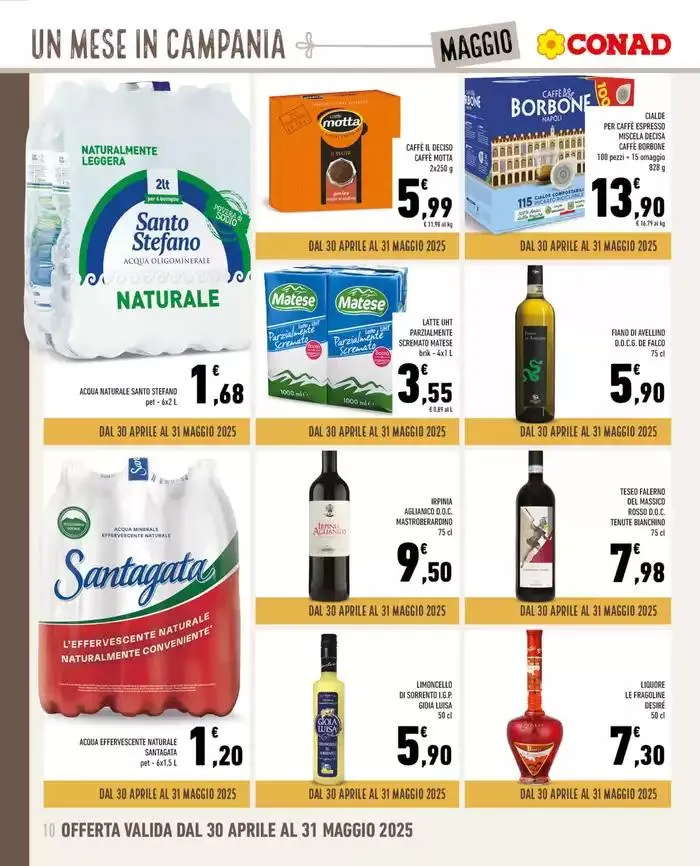 Un Mese in Campania da 30 aprile a 31 maggio di 2025 - Pagina del volantino 10