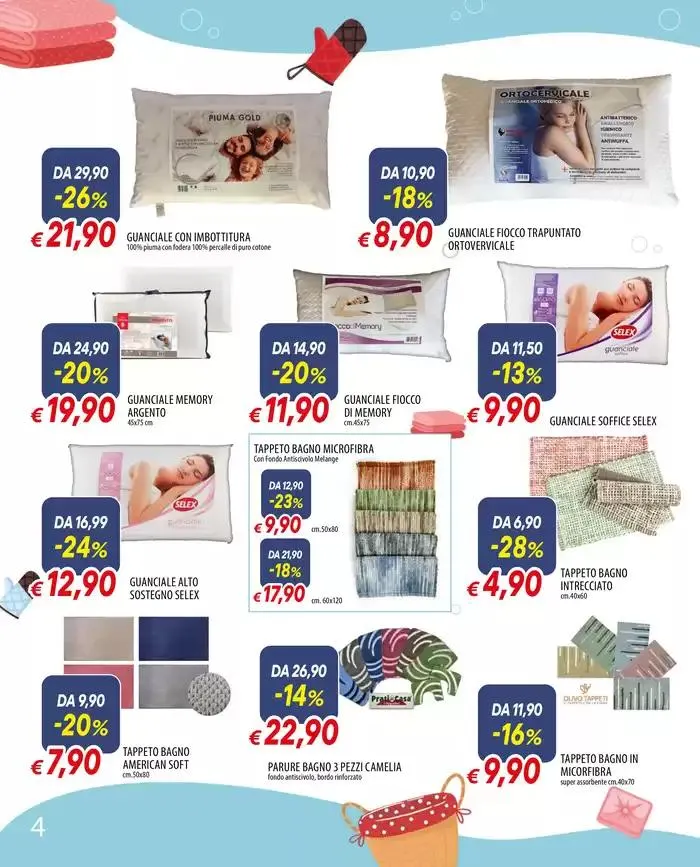 VIVI IL COMFORT PER LA TUA CASA! da 3 gennaio a 26 gennaio di 2025 - Pagina del volantino 4