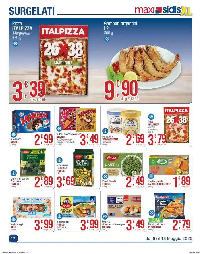 Il piacere di fare la spesa da 5 maggio a 18 maggio di 2025 - Pagina del volantino 12