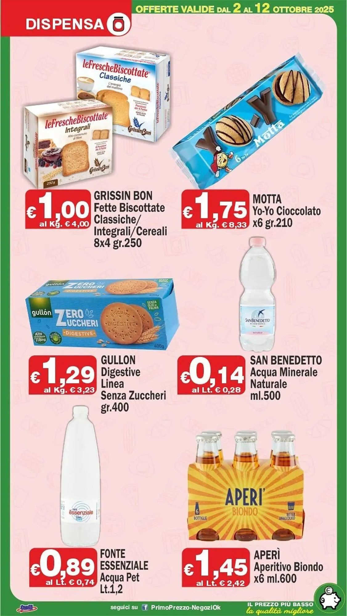 Volantino Primo Prezzo da 2 ottobre a 12 ottobre di 2025 - Pagina del volantino 7