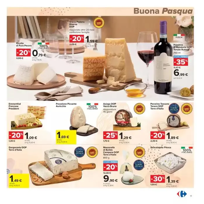 Sconti di pasqua da 8 aprile a 21 aprile di 2025 - Pagina del volantino 11