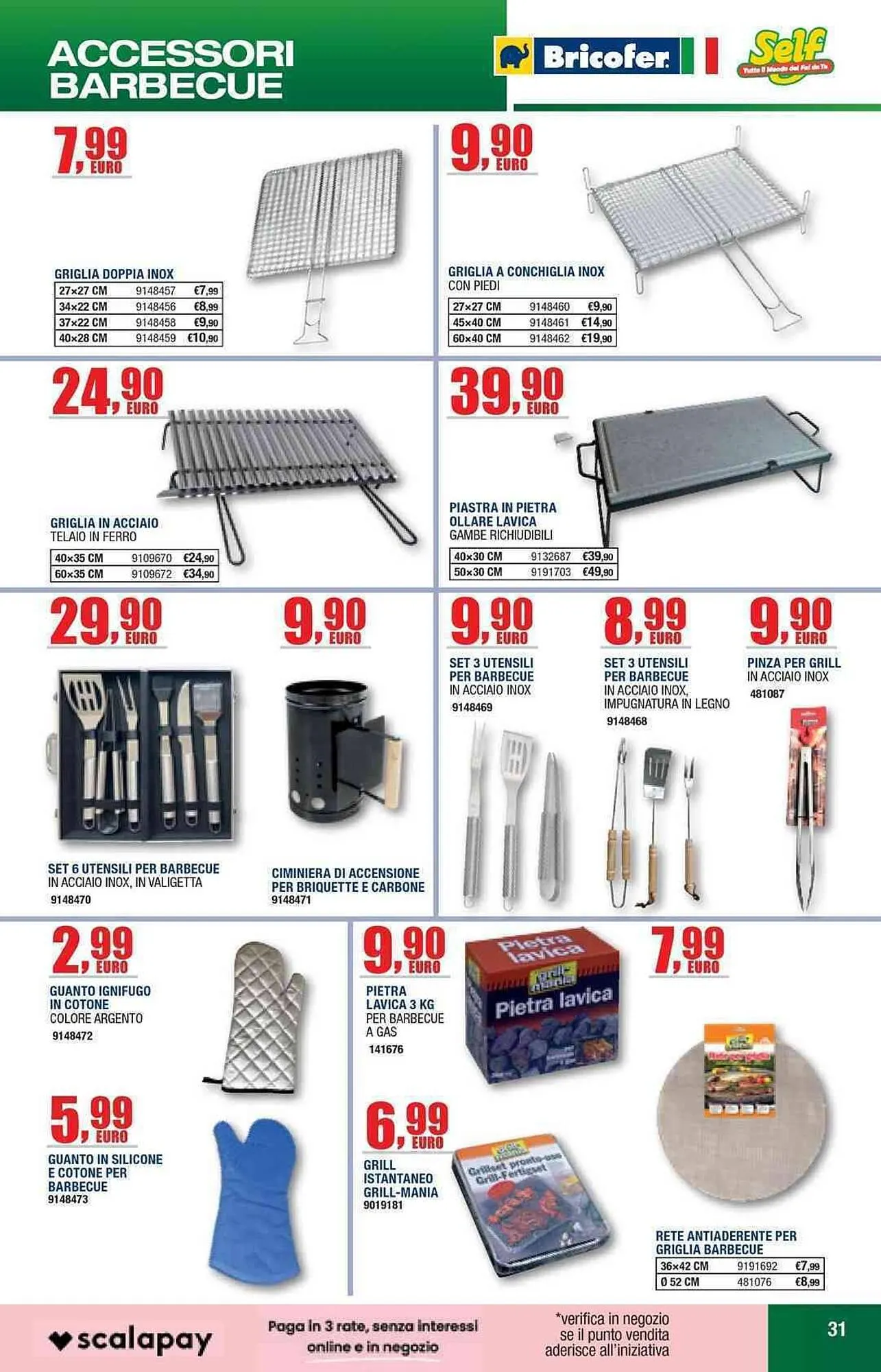 Volantino Self da 9 giugno a 31 agosto di 2025 - Pagina del volantino 31