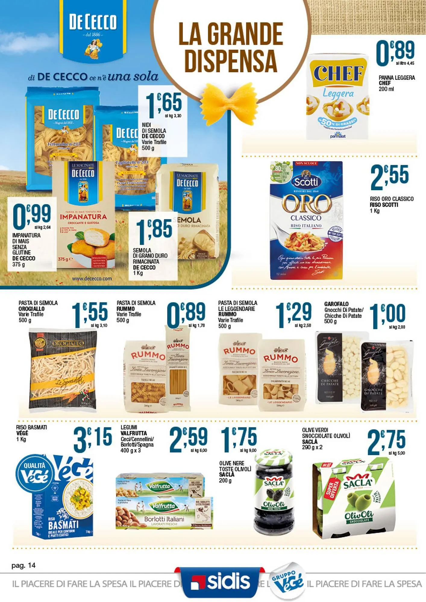 Volantino Sidis superstore da 15 aprile a 27 aprile di 2024 - Pagina del volantino 14