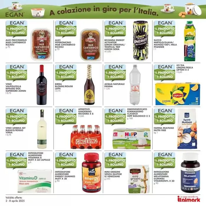 Schiaccia costi da 2 aprile a 8 aprile di 2025 - Pagina del volantino 25
