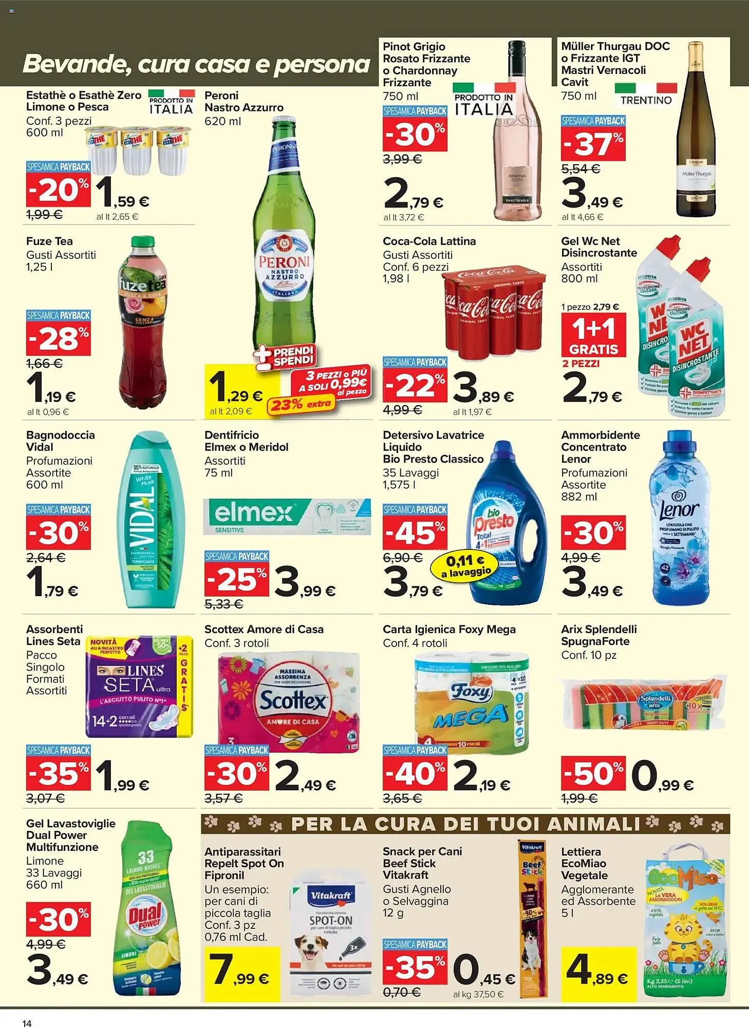 Volantino Carrefour Market da 19 maggio a 3 giugno di 2026 - Pagina del volantino 14