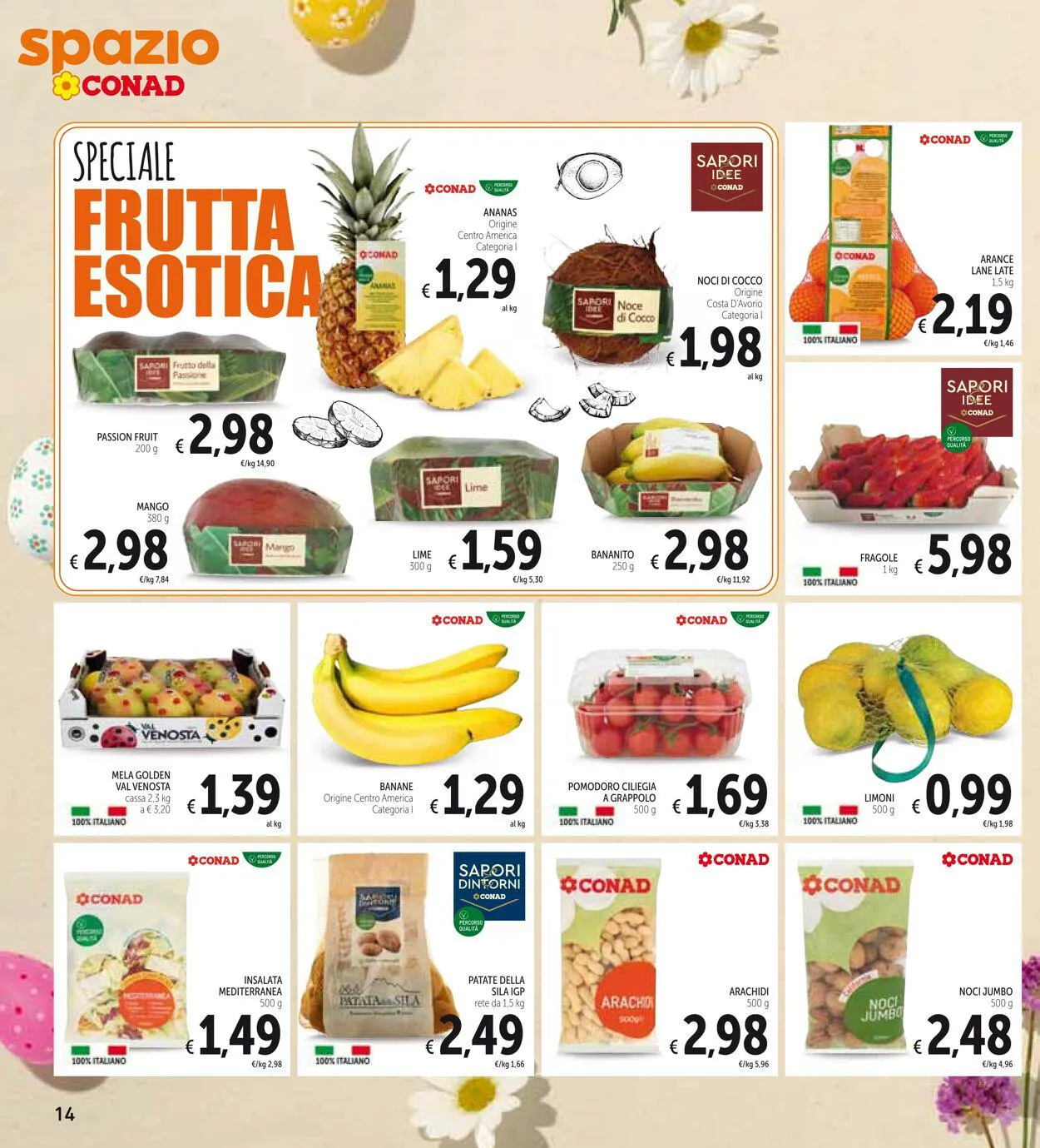 Conad - Spazio - Napoli Volantino attuale da 20 marzo a 30 marzo di 2024 - Pagina del volantino 14