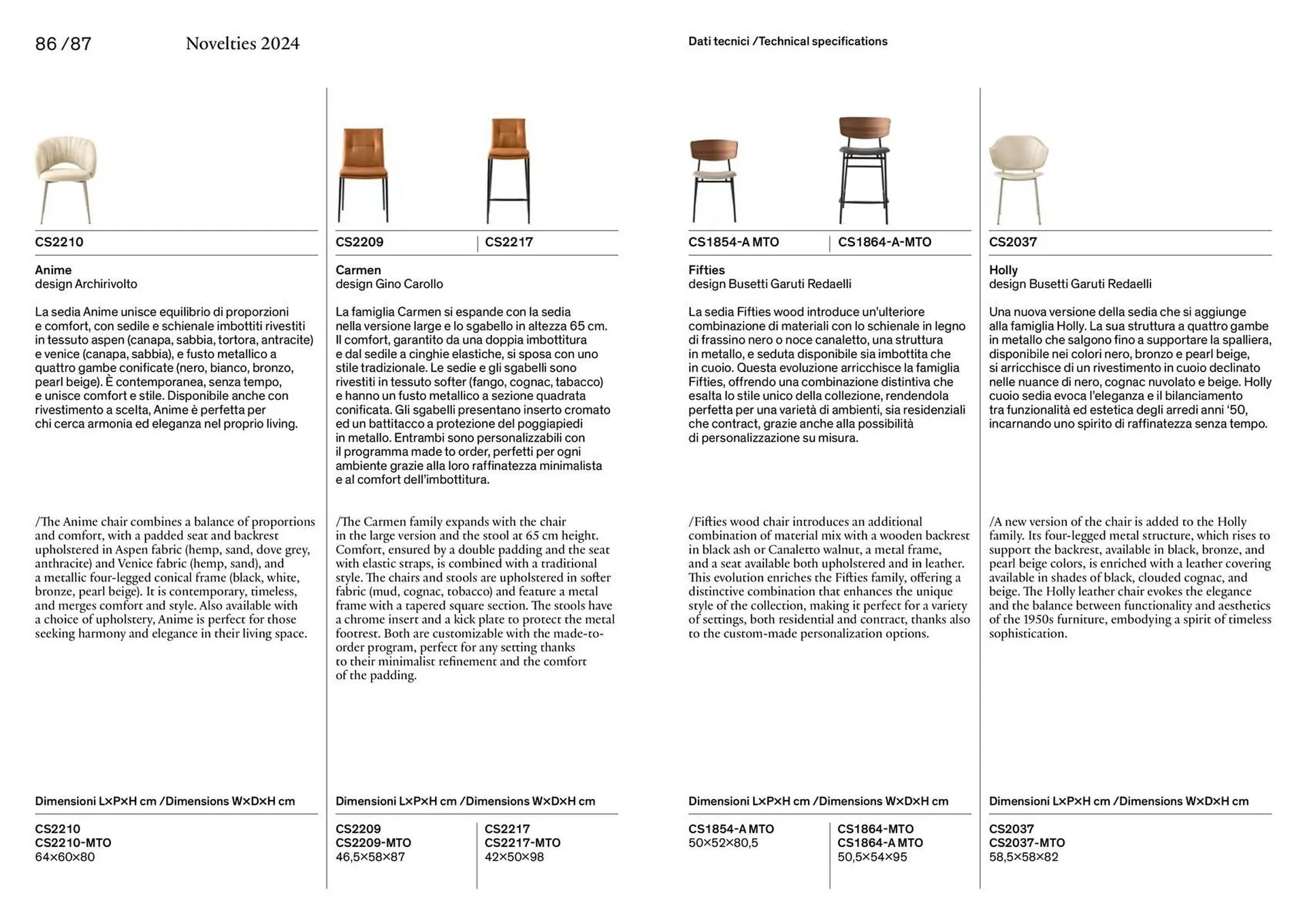 Volantino Calligaris da 5 agosto a 30 giugno di 2025 - Pagina del volantino 45