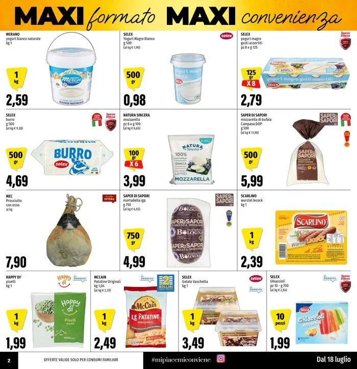 Raccolta bollini da 18 luglio a 31 luglio di 2024 - Pagina del volantino 2