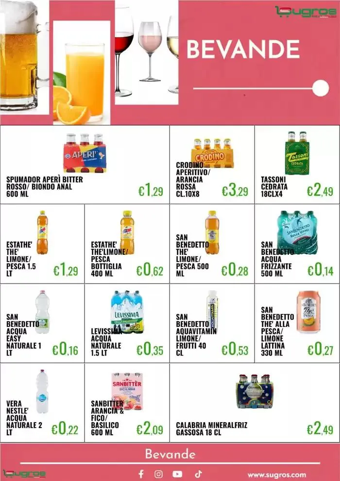 I sapori d'Italia oltre i confini da 31 marzo a 19 aprile di 2025 - Pagina del volantino 26