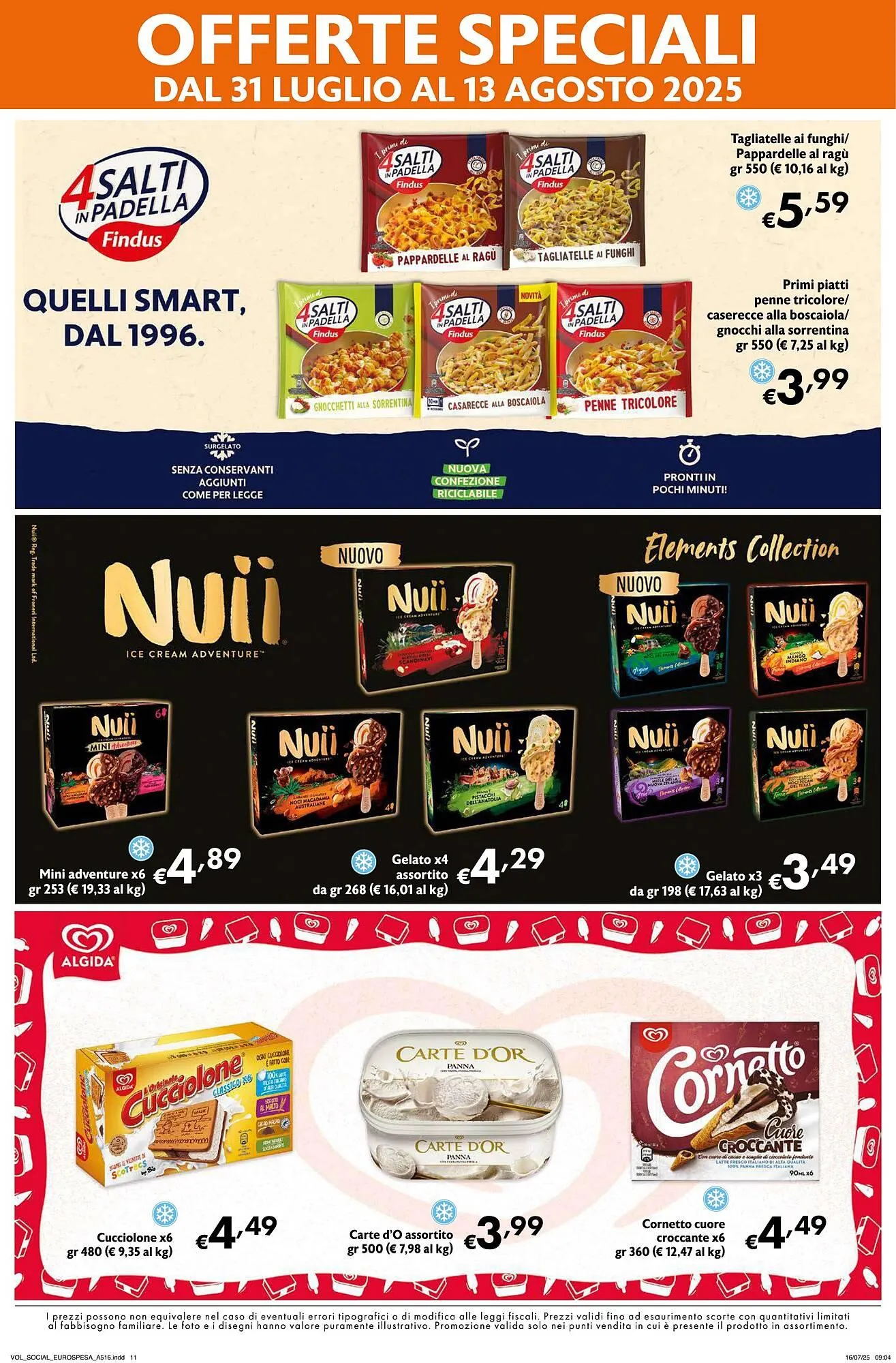 Volantino Eurospesa da 31 luglio a 13 agosto di 2025 - Pagina del volantino 11
