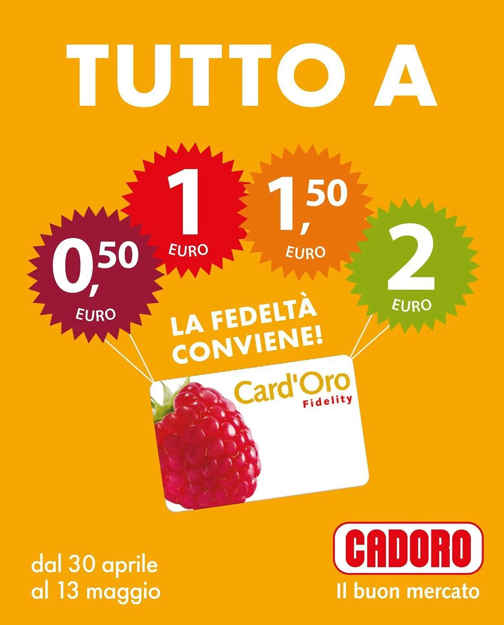 Volantino Cadoro da 30 aprile a 13 maggio di 2026 - Pagina del volantino 1