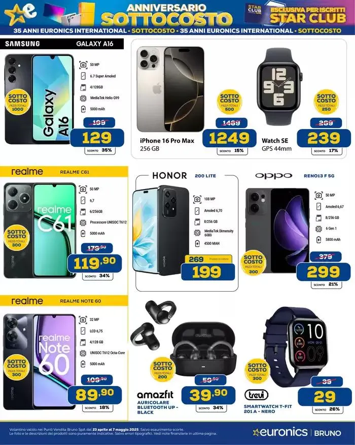 Anniversario sottocosto da 23 aprile a 7 maggio di 2025 - Pagina del volantino 3