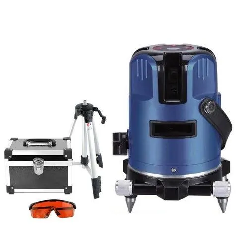 Livella laser autolivellante con cavalletto/treppiede a batteria Li-ion 4V in valigetta