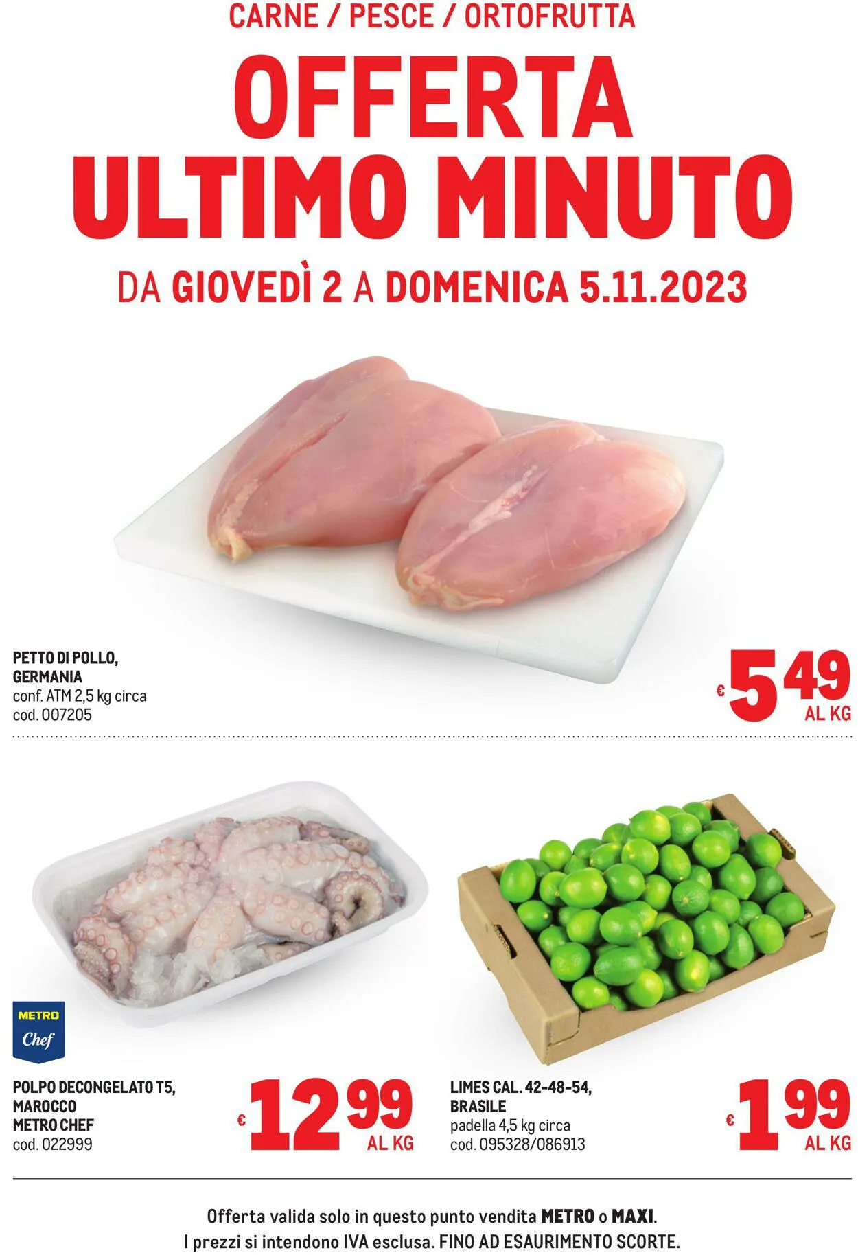Metro Volantino attuale da 2 novembre a 8 novembre di 2023 - Pagina del volantino 2