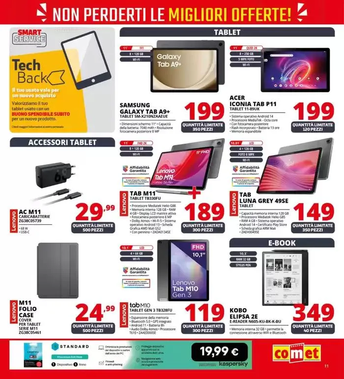 Sorprese tech da Comet! da 17 aprile a 28 aprile di 2025 - Pagina del volantino 11