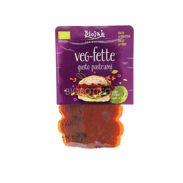 Veg-Fette Gusto Pastrami Biolab 90G