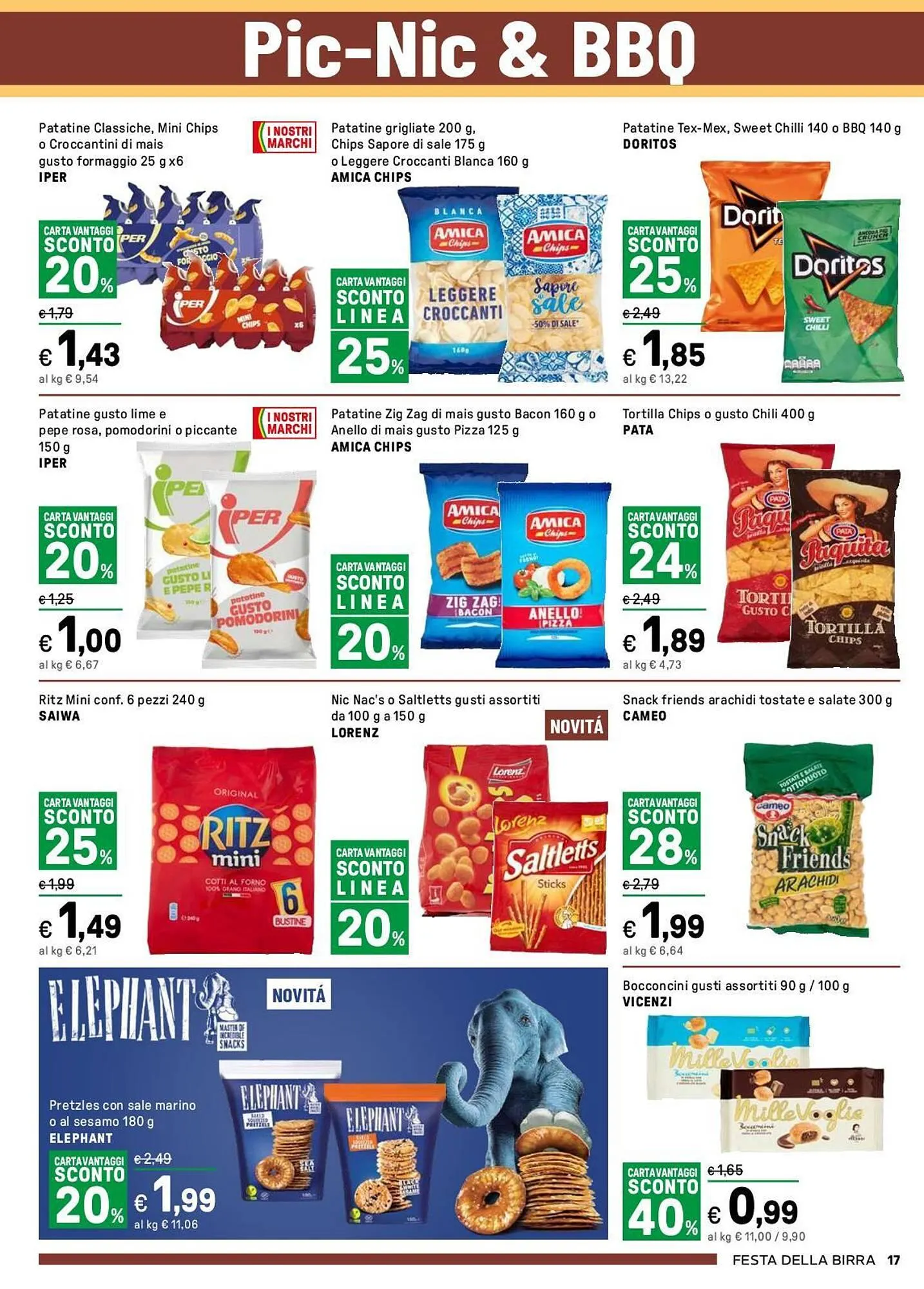 Volantino Iper La Grande da 28 luglio a 17 agosto di 2025 - Pagina del volantino 17