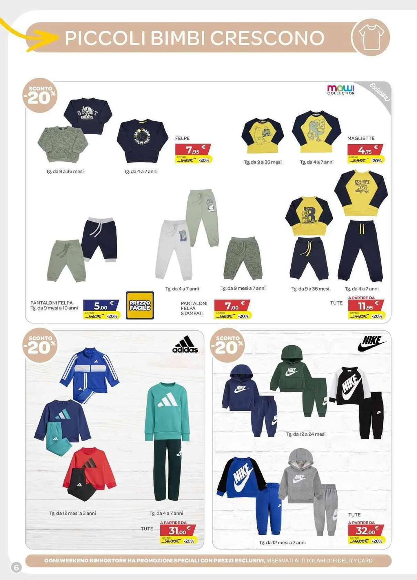 Volantino Bimbo Store da 24 luglio a 27 agosto di 2025 - Pagina del volantino 6