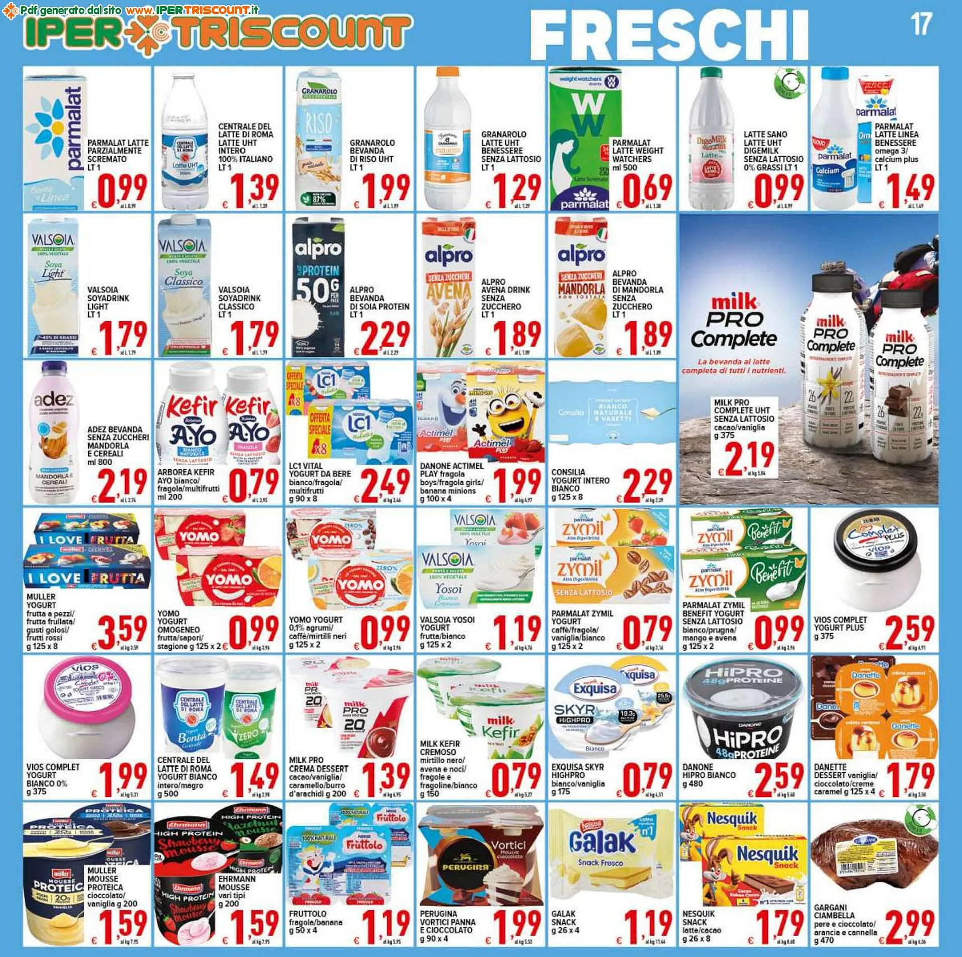 Volantino Iper Triscount da 13 ottobre a 24 ottobre di 2023 - Pagina del volantino 17